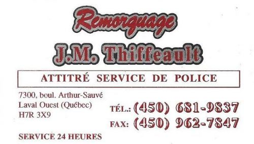 Remorquage J.M. Thiffeault